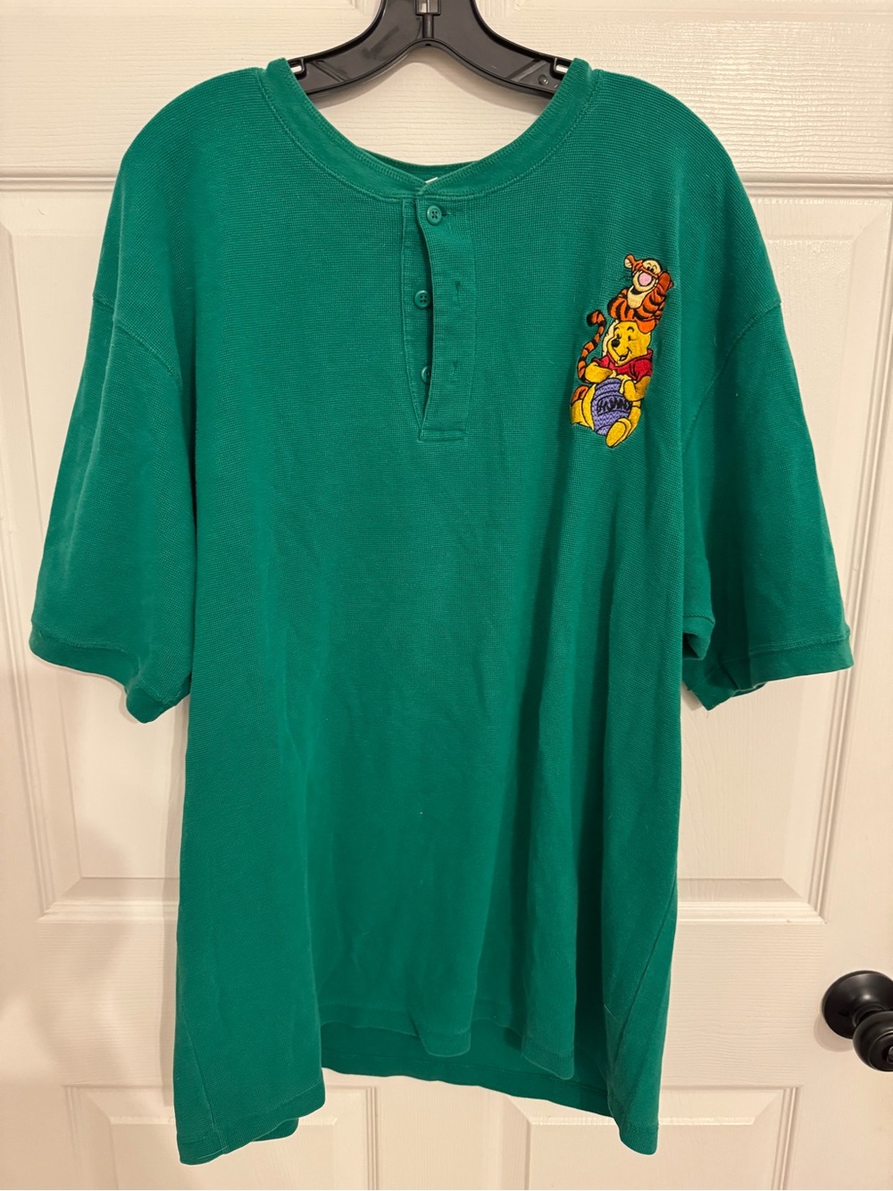 Disney Green Winnie the Pooh & Tigger Polo Shirt